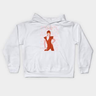 David Bowie - Iconic pose - Fashion Kids Hoodie